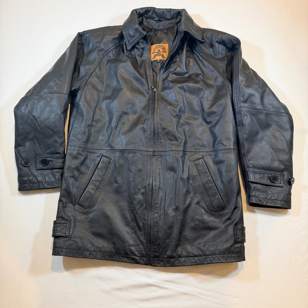 Phase 2 Classic‎ Men' Genuine Black Lather Jacket
